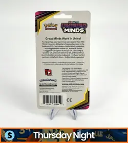 POKEMON SUN & MOON UNIFIED MINDS SEALED BOOSTER PACK HANGER PIKACHU PROMO - Image 2