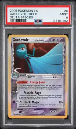 2005 POKEMON EX DELTA SPECIES #6 GARDEVOIR-HOLO PSA 9 - Image 1