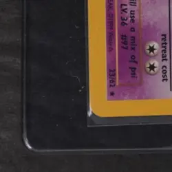 1999 POKEMON FOSSIL 1ST EDITION #23/62 HYPNO - Image 4