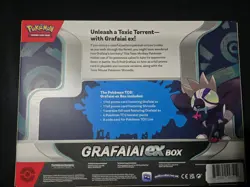 Pokemon TCG Grafaiai Ex Box Factory Sealed - Image 2