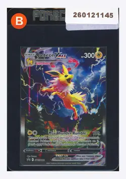 Pokemon Jolteon VMAX Promo 2021 SWSH184 Premium Collection Box English - Image 1