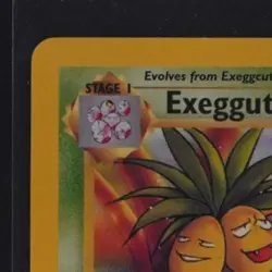 1999 POKEMON JUNGLE 1ST EDITION #35/64 EXEGGUTOR - Image 3
