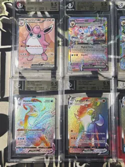 Pokemon TCG ALL English 10x Beckett BGS Graded Lot! SIR ALT ART & More #2 - Image 2