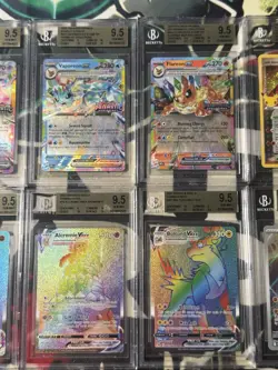 Pokemon TCG ALL English 10x Beckett BGS Graded Lot! SIR ALT ART & More #2 - Image 3
