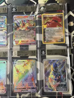 Pokemon TCG ALL English 10x Beckett BGS Graded Lot! SIR ALT ART & More #2 - Image 4