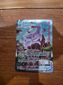 2021 Pokemon Espeon VMAX Alternate Art Secret 270/264 Fusion Strike Holo !! 🔥🔥 - Image 1