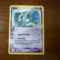 Pokemon Lugia POP Series 5 Promo Holo Rare 2/17 Card 2007 - Image 1
