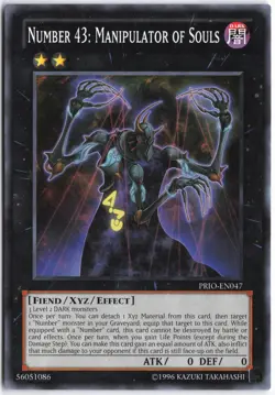 Yugioh - Number 43: Manipulator of Souls PRIO-EN047 Unlimited - Primal Origin - Image 1