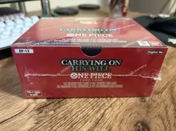 One Piece Carrying On His Will OP-13 English Booster Box Factory Sealed - Bandai - Image 2