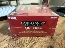 One Piece Carrying On His Will OP-13 English Booster Box Factory Sealed - Bandai - Image 3
