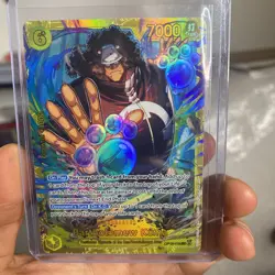 One Piece TCG Bartholomew Kuma Secret Rare Foil OP12-119 Legacy of the Master EN - Image 1