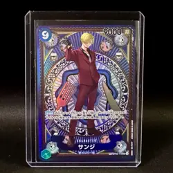 Sanji OP06-119 SP Alt Art SEC A Fist of Divine Speed ONE PIECE CCG Japanese NM - Image 1