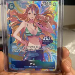 One Piece card Asia Exclusive Promo NAMI P-112 Mini-tin Pack Set vol.2 SEALED - Image 1