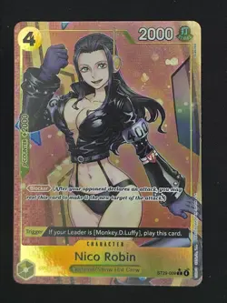 One Piece Card Game Nico Robin ST29-009 Full Art - Image 1