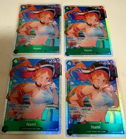 🔥Nami x 4 Playset | OP14-031 [SR] | ONE PIECE | The Azure Sea's Seven | English - Image 2