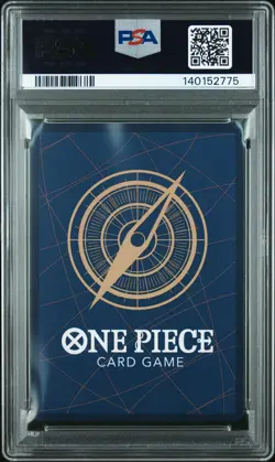 2025 ONE PIECE OP13-CARRYING ON HIS WILL ALTERNATE ART MONKEY D. LUFFY PSA 10 - Image 2