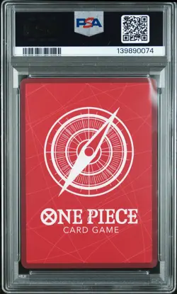 2025 ONE PIECE OP11-A FIST OF DIVINE SPEED ALTERNATE ART #041 NAMI PSA 9 - Image 2