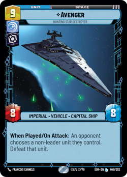 Star Wars Unlimited TCG, Spark of Rebellion - Legendary Card Selection - Image 2