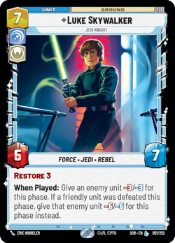 Star Wars Unlimited TCG, Spark of Rebellion - Legendary Card Selection - Image 3