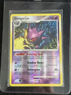 Pokemon Gengar Reverse Holo Rare Stormfront 18/100 - Image 1