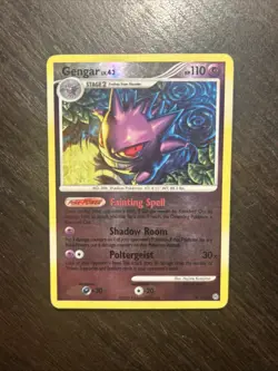 Pokemon TCG Gengar Stormfront 18/100 Reverse Holo Rare Light Play Condition - Image 1