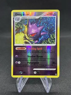 2008 Pokemon TCG Gengar 18/100 Stormfront Reverse Holo Rare MP - Image 1