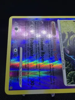 2008 Pokemon TCG Gengar 18/100 Stormfront Reverse Holo Rare MP - Image 5