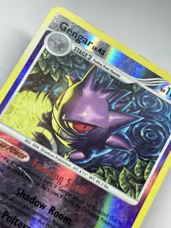 Gengar (Reverse Holo) - 18/100 - Pokemon Stormfront - LP-MP Condition - Image 4