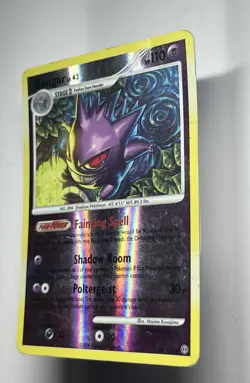 Gengar (Reverse Holo) - 18/100 - Pokemon Stormfront - LP-MP Condition - Image 5