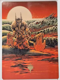 Fynn, the Fangbearer - GOLD STAMPED ART CARD- Magic the Gathering MTG Nice! - Image 1