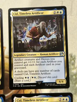 Cid, Timeless Artificer Lot of 9 MTG Final Fantasy No Dupes - NM/M 🔥 - Image 4