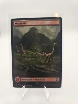 MTG Basic Land- Mountain 24. Near Mint - Image 2