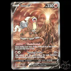 Entei V GG36/GG70 Crown Zenith: Galarian Gallery NM Pokemon - Image 1