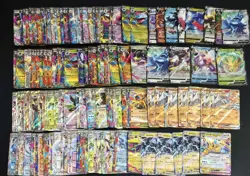 Pokemon Bulk Lot 200 ex RR Japanese TCG Leafeon Zekrom Reshiram arceus A30 FI38 - Image 1