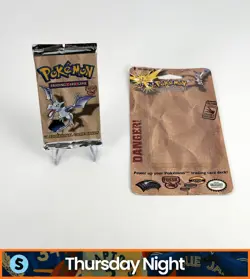 POKEMON TCG FOSSIL BOOSTER PACK WITH HANGER CASING - Image 1