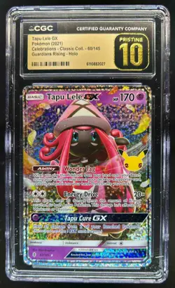 2021 Pokemon Celebrations Tapu Lele Classic Collection Pristine #60/145 CGC 10 - Image 1