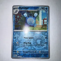 Poliwhirl Reverse Holo NM 061/165 Scarlet & Violet 151 Pokemon Card - Image 1