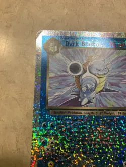 2002 Pokemon Legendary Collection Dark Blastoise Box Topper SKU#36850 - Image 2