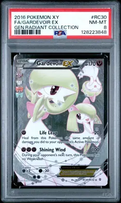 Gardevoir EX RC30 - 2016 Pokemon XY Generations Radiant Collection PSA 8 - Image 4