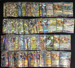 Pokemon Bulk Lot 200 ex RR Japanese TCG Eevee Sylveon Glaceon Espeon A29 FI38 - Image 1