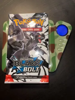 22.7g HEAVY Pokemon Scarlet & Violet Black Bolt Booster Pack New Sealed - Image 1