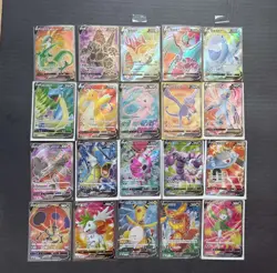 20 Lot Pokemon TCG S-Chinese All SR Mew Dragonite Aerodactyl Reshiram V JD90 - Image 1