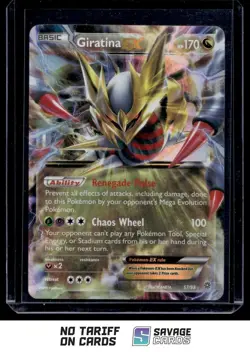 2015 Pokemon XY - Ancient Origins Giratina ex #57/98 - Image 1