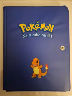 Vintage Pokemon Binder With Cards - Image 1