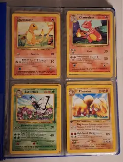 Vintage Pokemon Binder With Cards - Image 2