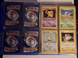 Vintage Pokemon Binder With Cards - Image 3