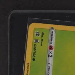 2020 POKEMON SWORD & SHIELD REBEL CLASH #020/192 APPLIN HOLO - Image 3