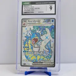 Gyarados ex 225/198 CGC 9 Mint Scarlet & Violet Pokemon Ultra Rare Holo - Image 1