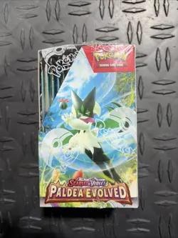 Pokemon TCG Scarlet & Violet Paldea Evolved Half Booster Box 18 Packs Sealed ✅ - Image 2