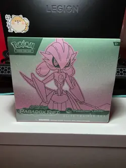 Pokemon Scarlet & Violet Paradox Rift Elite Trainer Box Sealed - Pokemon Center - Image 1